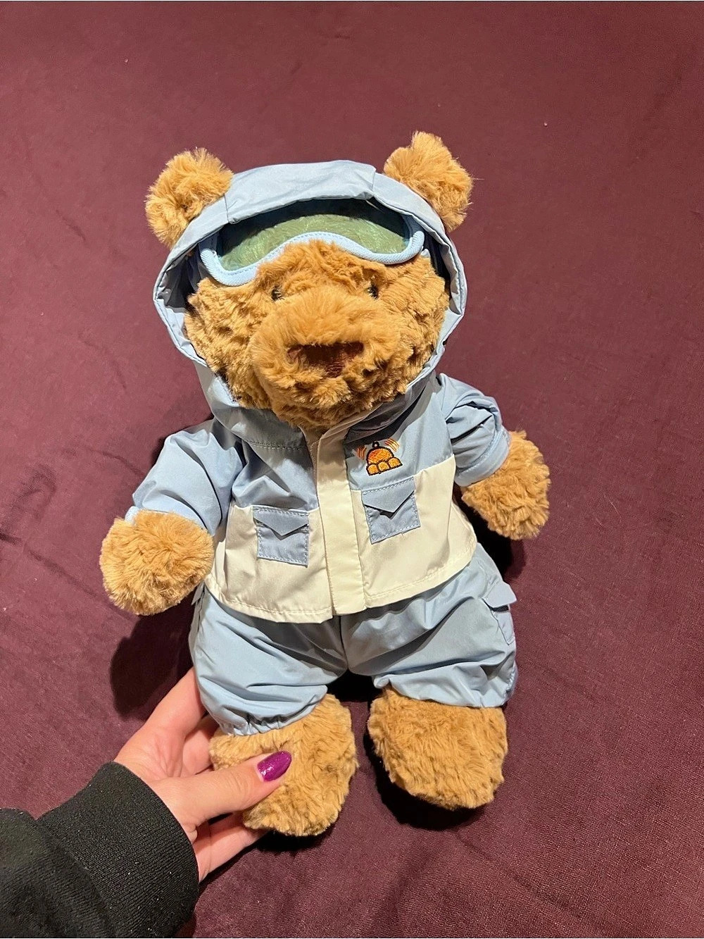 Jellycat Bartholomew Bear Snow Suit Plush Toy